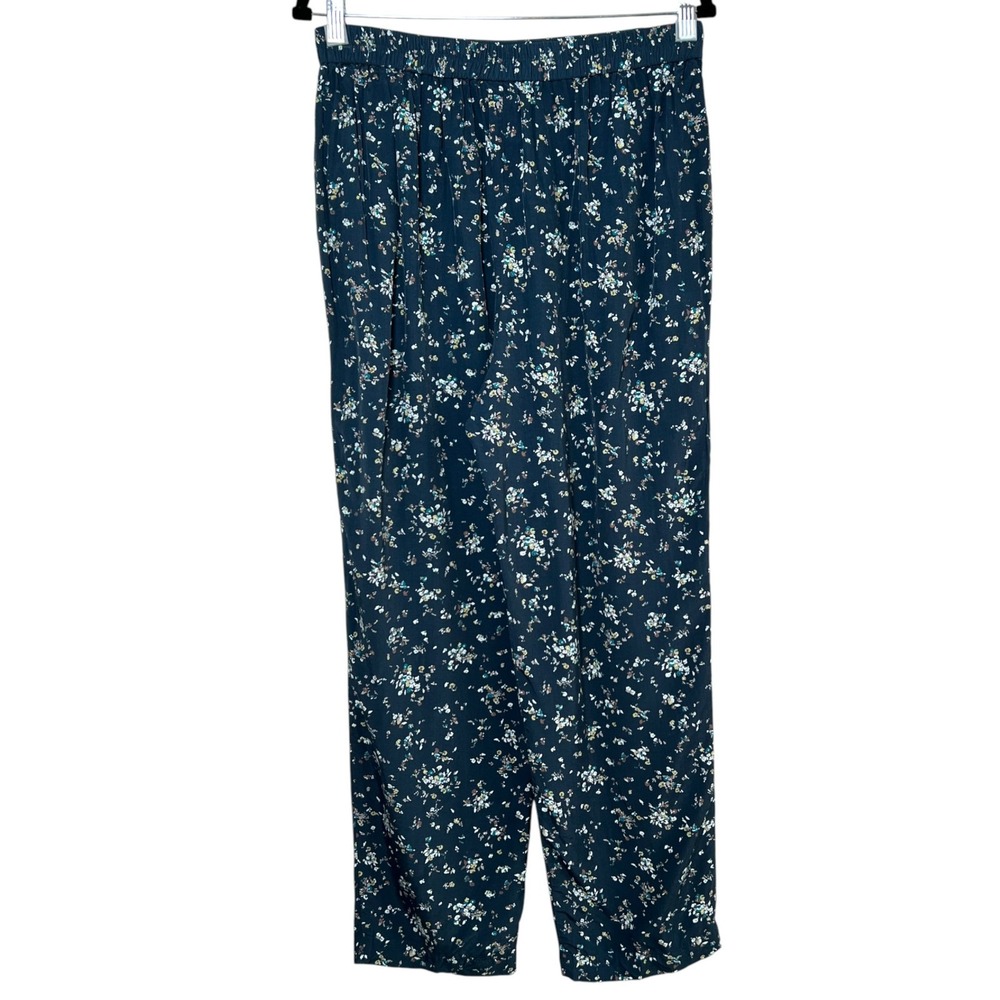 Vintage Coldwater Creek Pleated‎ Ditzy Floral Pants Size L Boho Cottage Fairy - Picture 4 of 6